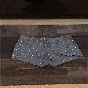 J Crew polka dot shorts
